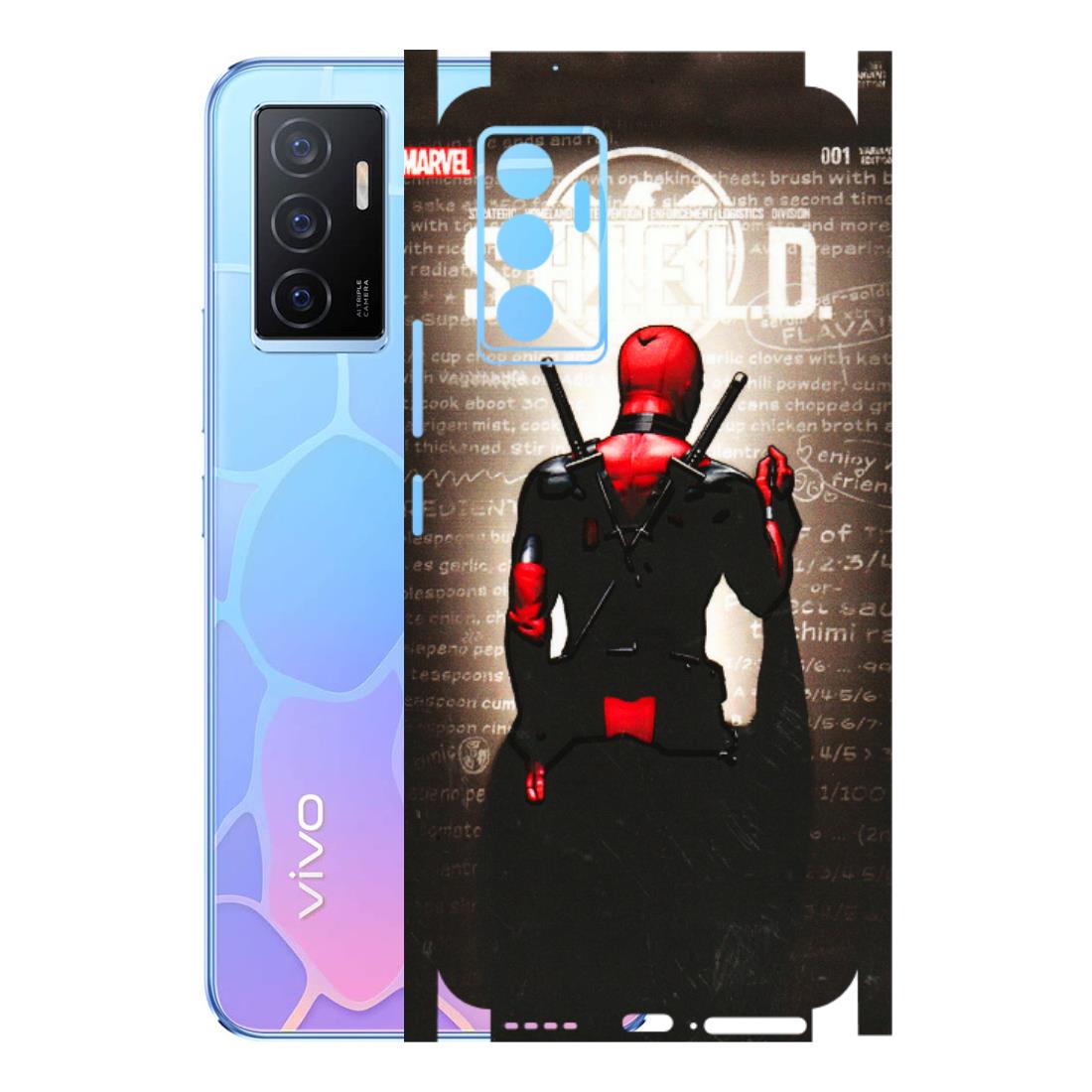 VIVO Y Series Phone Skins (All Models) - Deadpool - 3D Embossed Finish (L-56) Vivo Y75