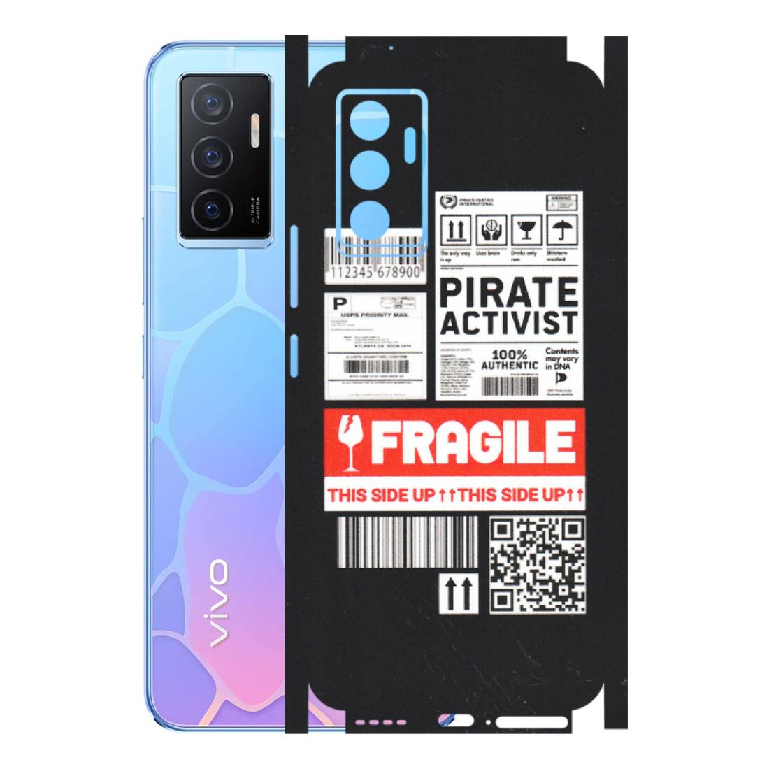 VIVO Y Series Phone Skins (All Models) - Handle With Care - Matte Finish (M-99) Vivo Y75