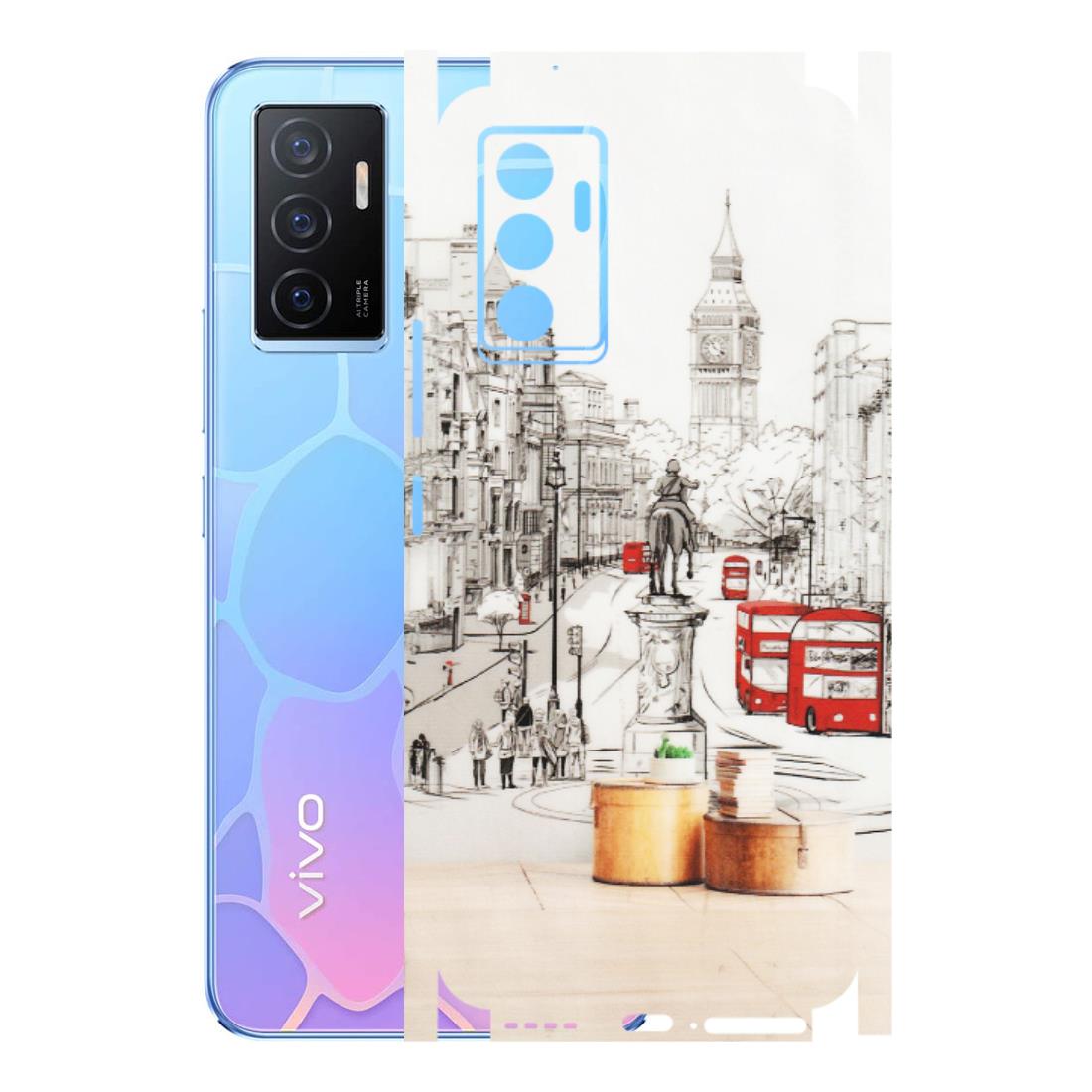 VIVO Y Series Phone Skins (All Models) - London Street - Transparent Finish (T-02) Vivo Y75