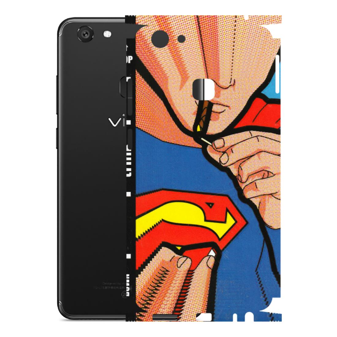 VIVO Y Series Phone Skins (All Models) - Superman Sutta - 3D Embossed Finish (L-130) Vivo Y79