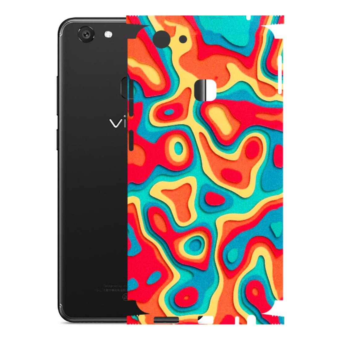VIVO Y Series Phone Skins (All Models) - Abstract Swirl - 3D Embossed Finish (L-150) Vivo Y79