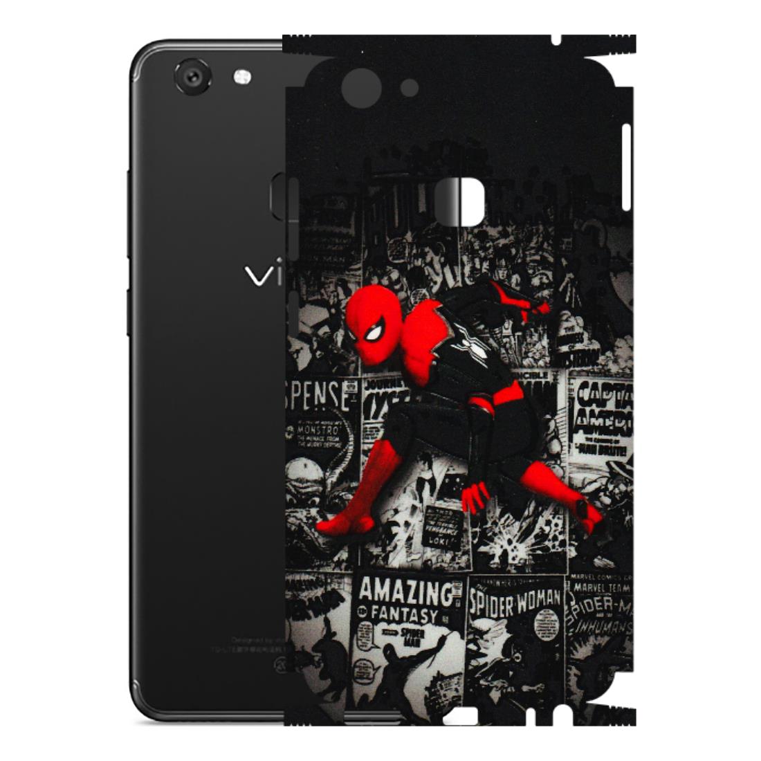 VIVO Y Series Phone Skins (All Models) - SpiderMan New - 3D Embossed Finish (L-162) Vivo Y79