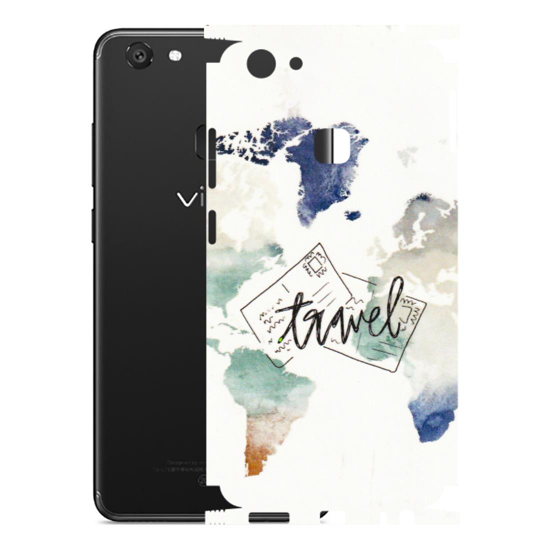VIVO Y Series Phone Skins (All Models) - Travel The World - 3D Embossed Finish (L-232) Vivo Y79