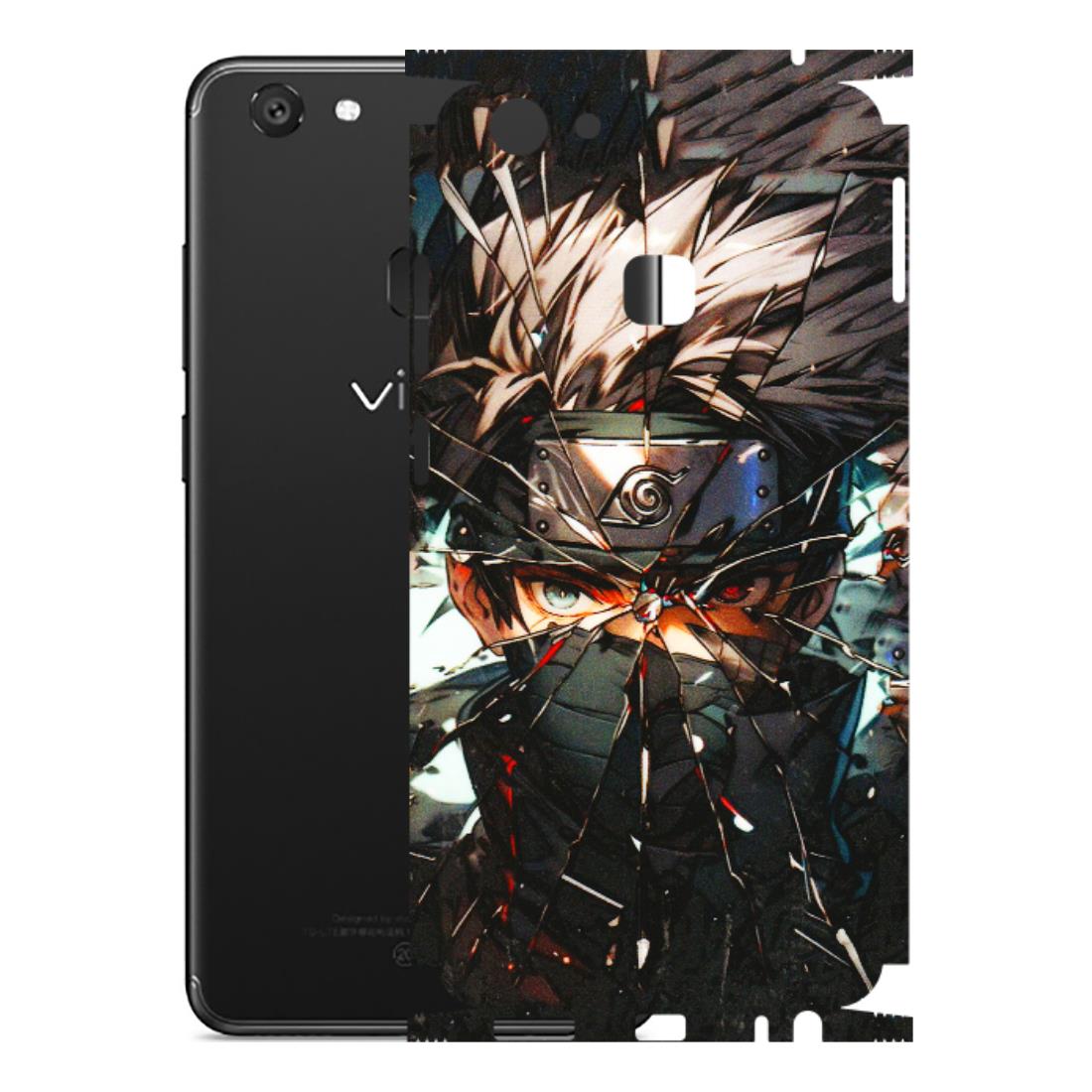 VIVO Y Series Phone Skins (All Models) - Kakashi Shattered Glass Effect - 3D Embossed Finish (L-237) Vivo Y79