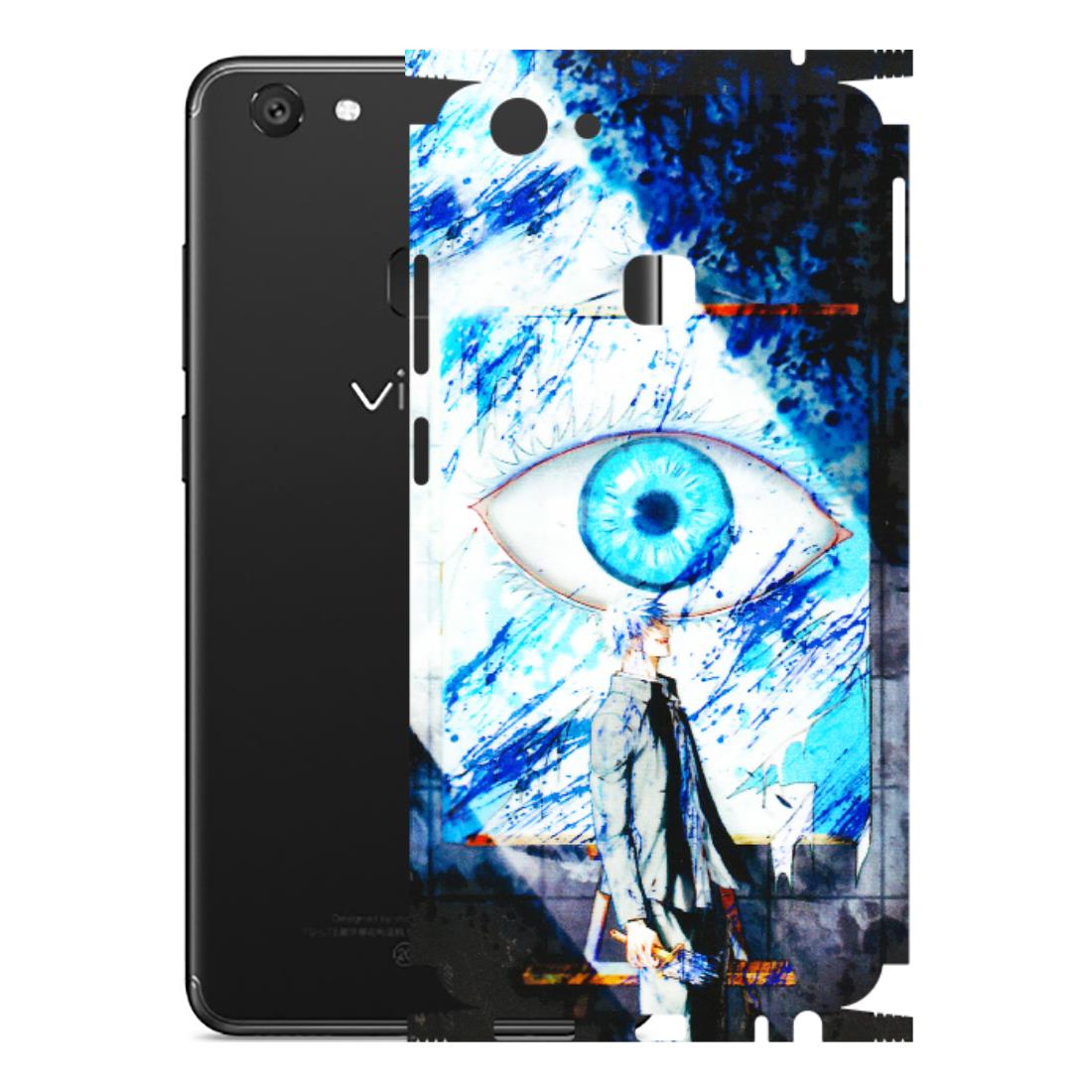 VIVO Y Series Phone Skins (All Models) - Gojo Satoru evil eye - 3D Embossed Finish (L-239) Vivo Y79
