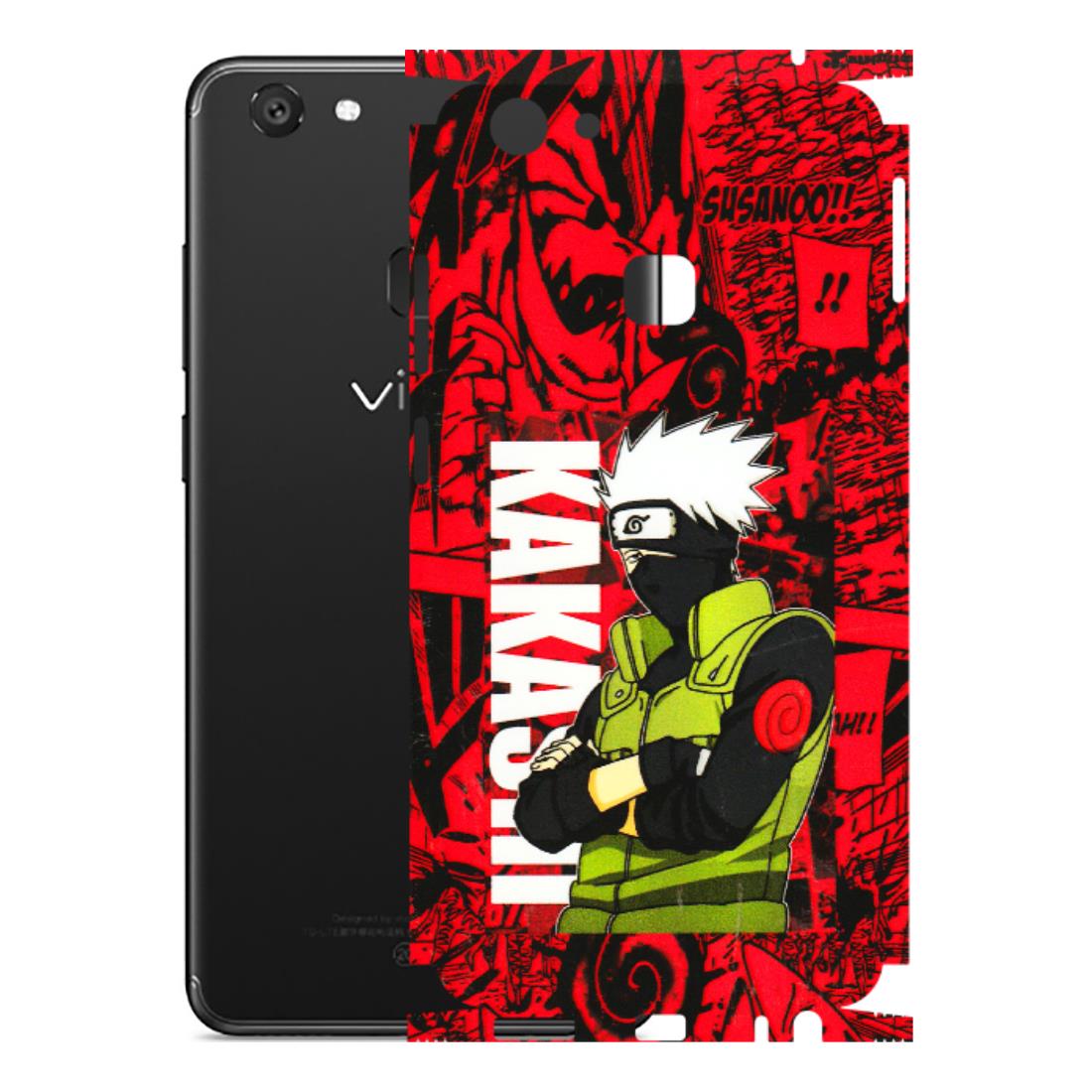 VIVO Y Series Phone Skins (All Models) - Kakashi Red Anime - 3D Embossed Finish (L-251) Vivo Y79