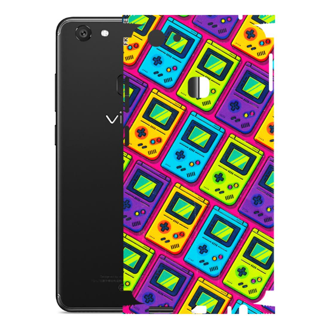 VIVO Y Series Phone Skins (All Models) - Gameboy Colourful - 3D Embossed Finish (L-266) Vivo Y79