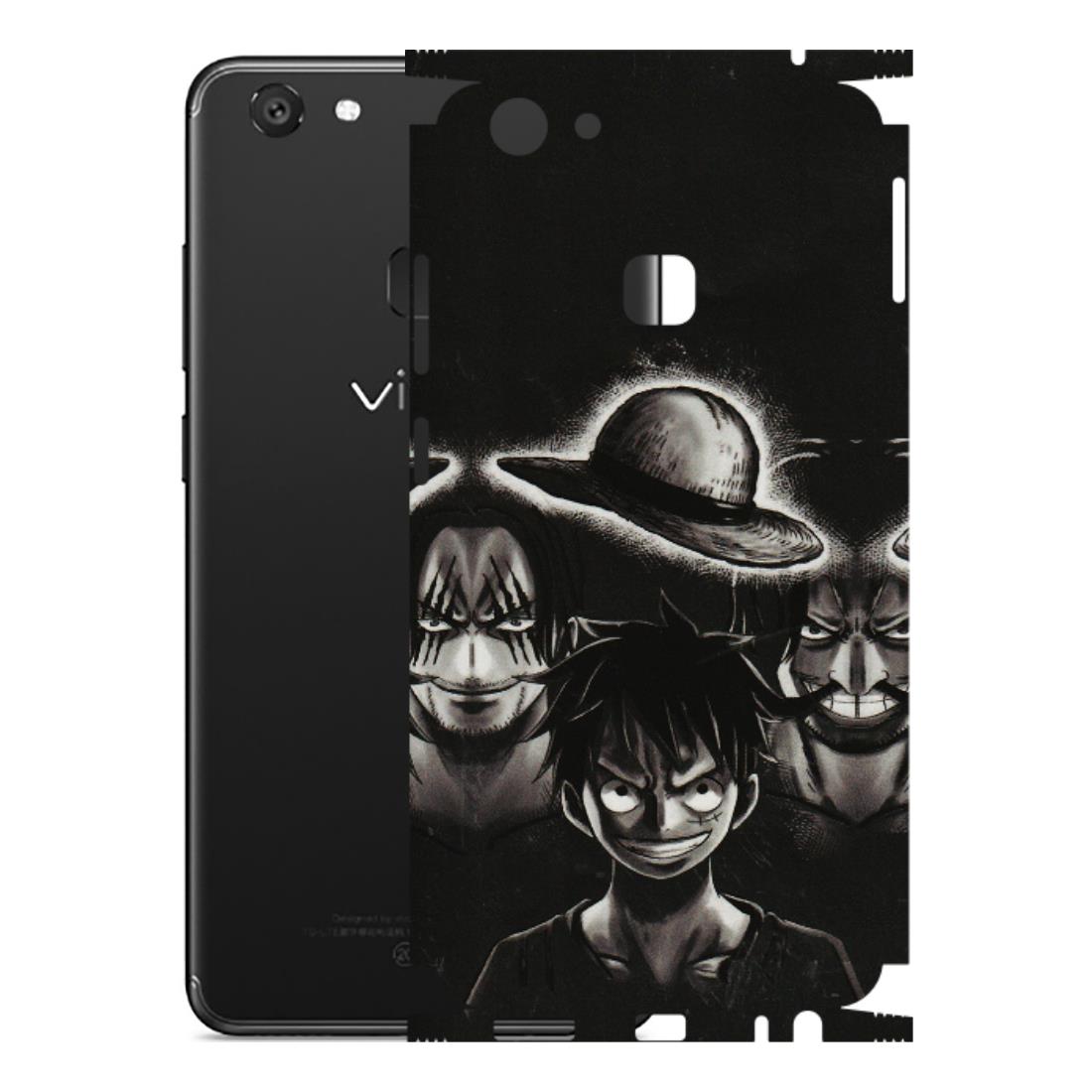VIVO Y Series Phone Skins (All Models) - Black Luffy Hat - 3D Embossed Finish (L-57) Vivo Y79
