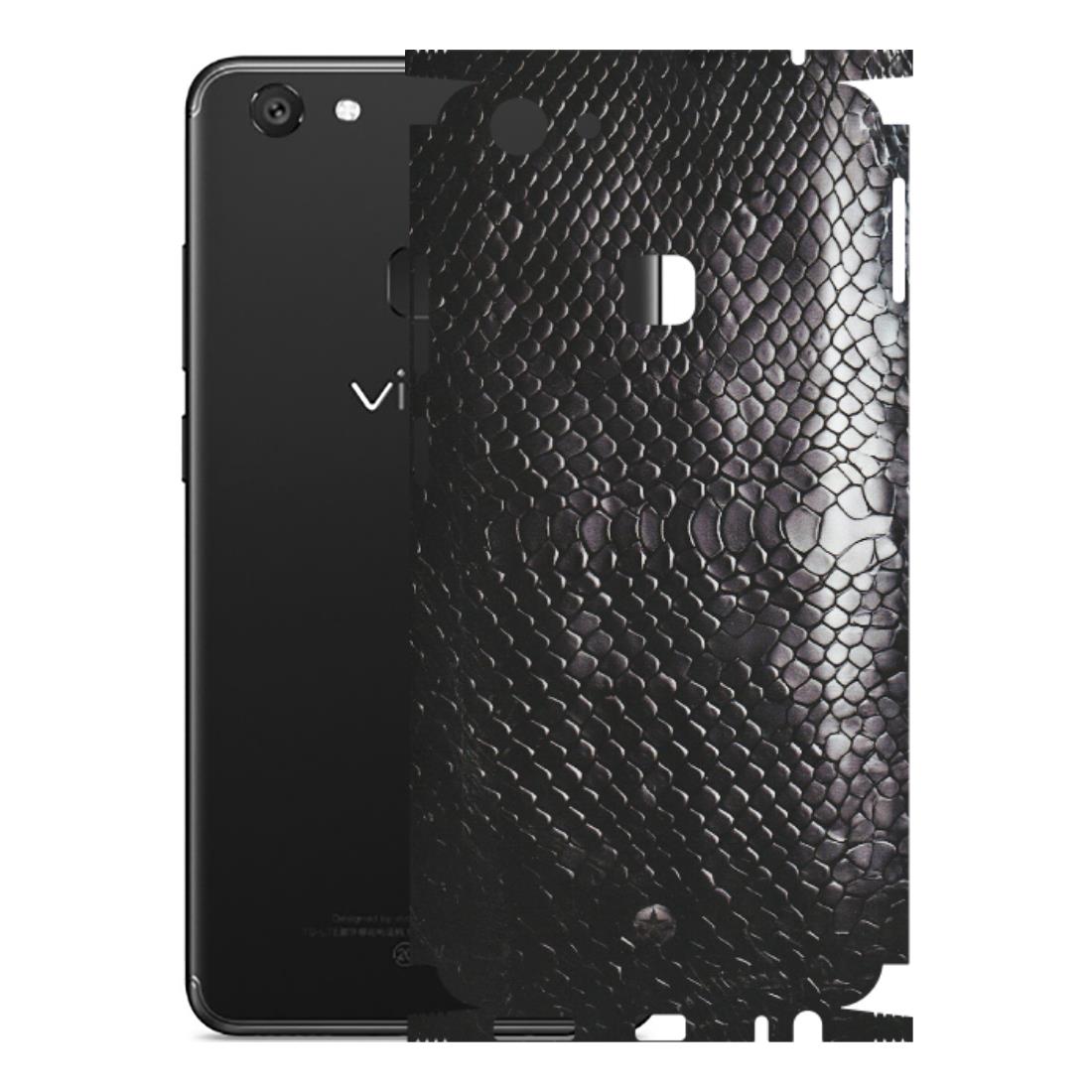 VIVO Y Series Phone Skins (All Models) - Black Snack Leather - Matte Finish (M-147) Vivo Y79