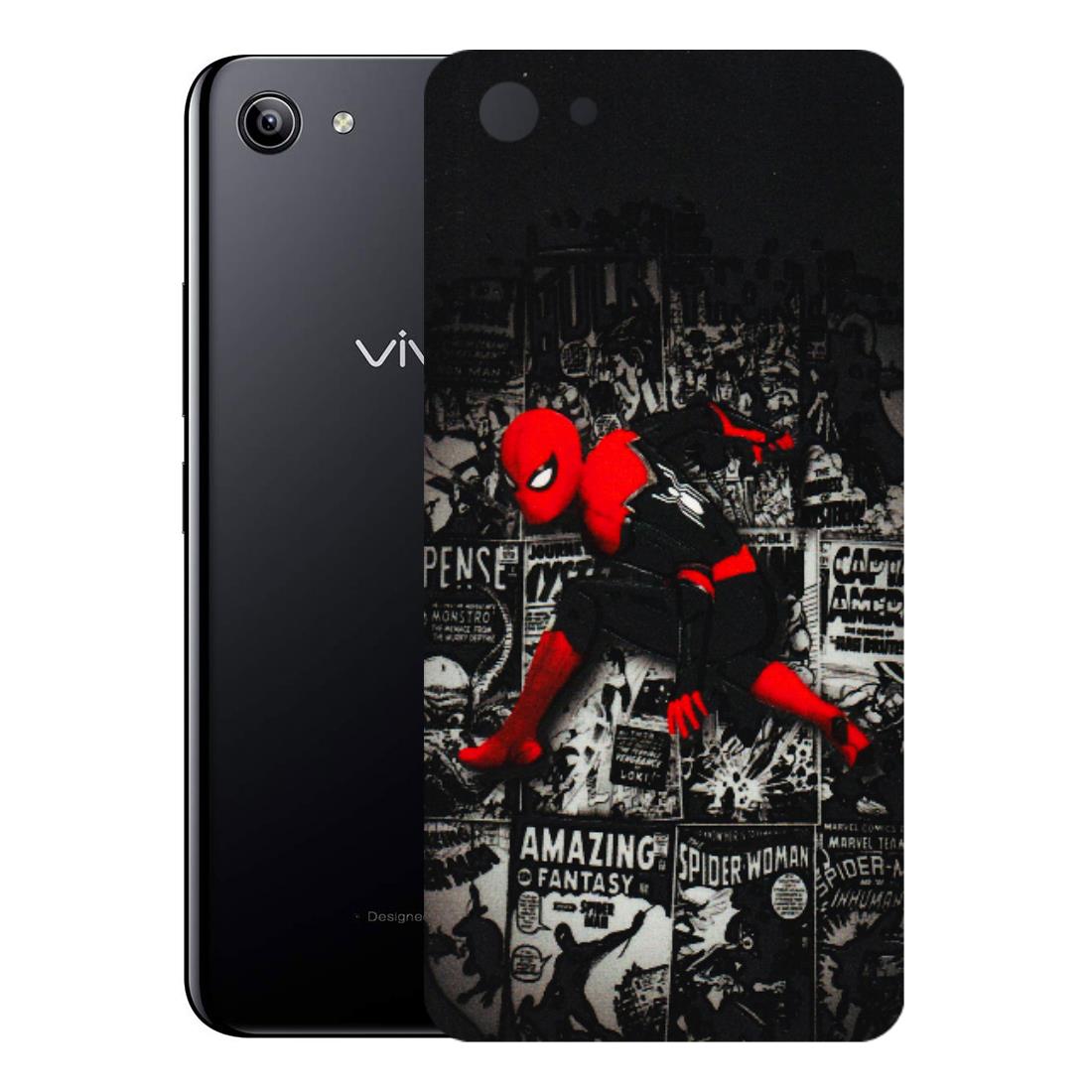 VIVO Y Series Phone Skins (All Models) - SpiderMan New - 3D Embossed Finish (L-162) Vivo Y81I