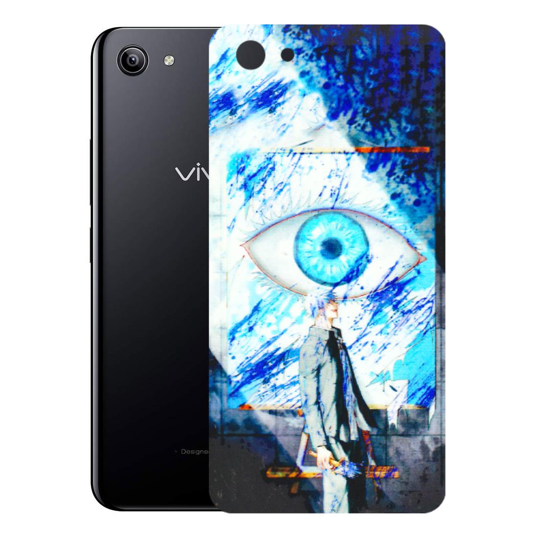 VIVO Y Series Phone Skins (All Models) - Anime Sea Blue Eye - 3D Embossed Finish (L-318) Vivo Y81I