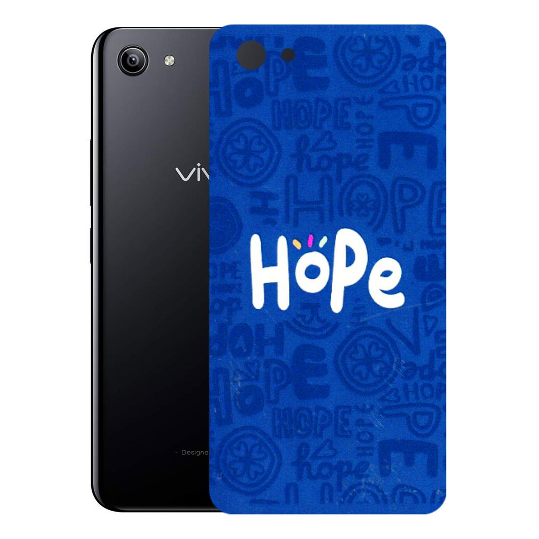 VIVO Y Series Phone Skins (All Models) - Hope Doodles Blue - 3D Embossed Finish (L-43) Vivo Y81I