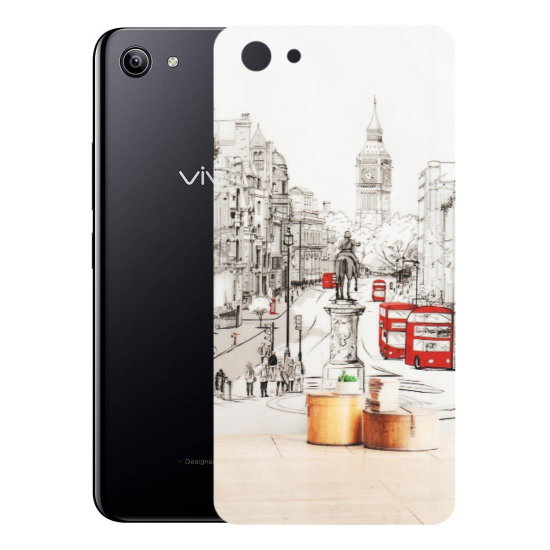 VIVO Y Series Phone Skins (All Models) - London Street - Transparent Finish (T-02) Vivo Y81I