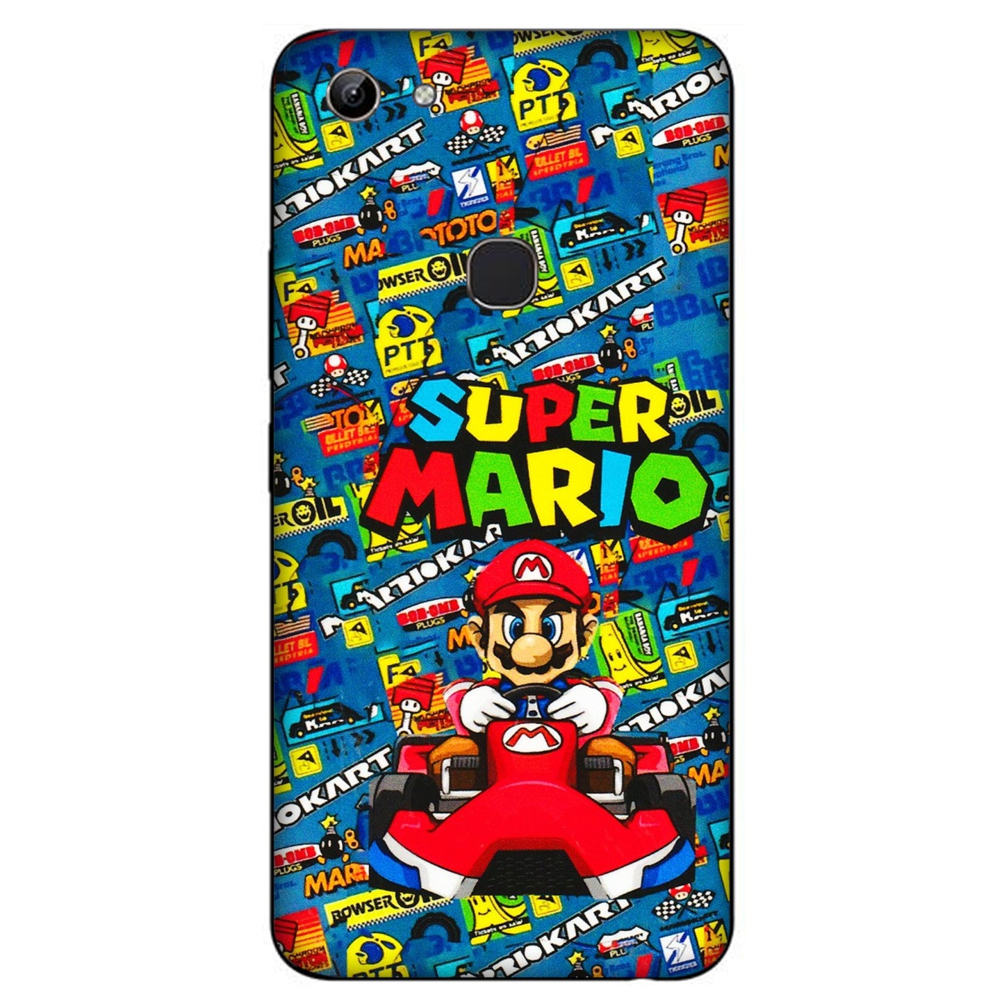 VIVO Y Series Phone Skins (All Models) - Super Mario Kart - 3D Embossed Finish (L-140) Vivo Y81