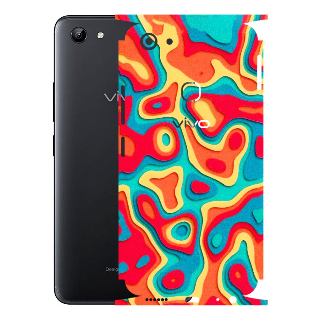 VIVO Y Series Phone Skins (All Models) - Abstract Swirl - 3D Embossed Finish (L-150) Vivo Y81