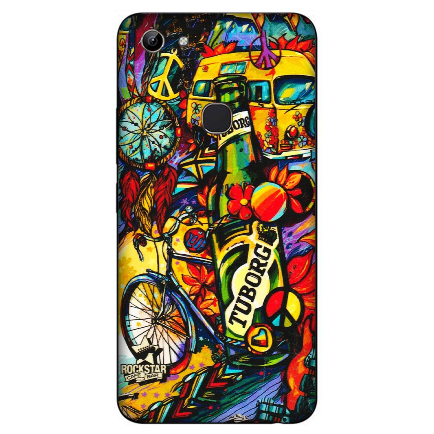 VIVO Y Series Phone Skins (All Models) - Cool Beer Bottle - 3D Embossed Finish (L-193) Vivo Y81