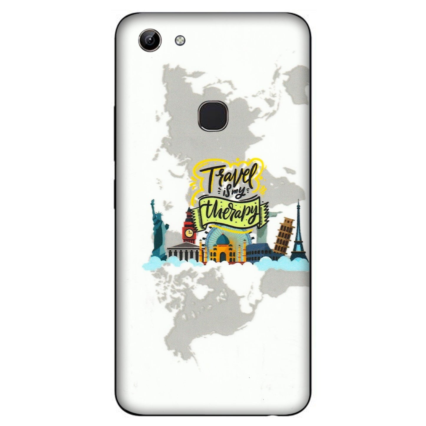 VIVO Y Series Phone Skins (All Models) - Travel Therapy - 3D Embossed Finish (L-199) Vivo Y81