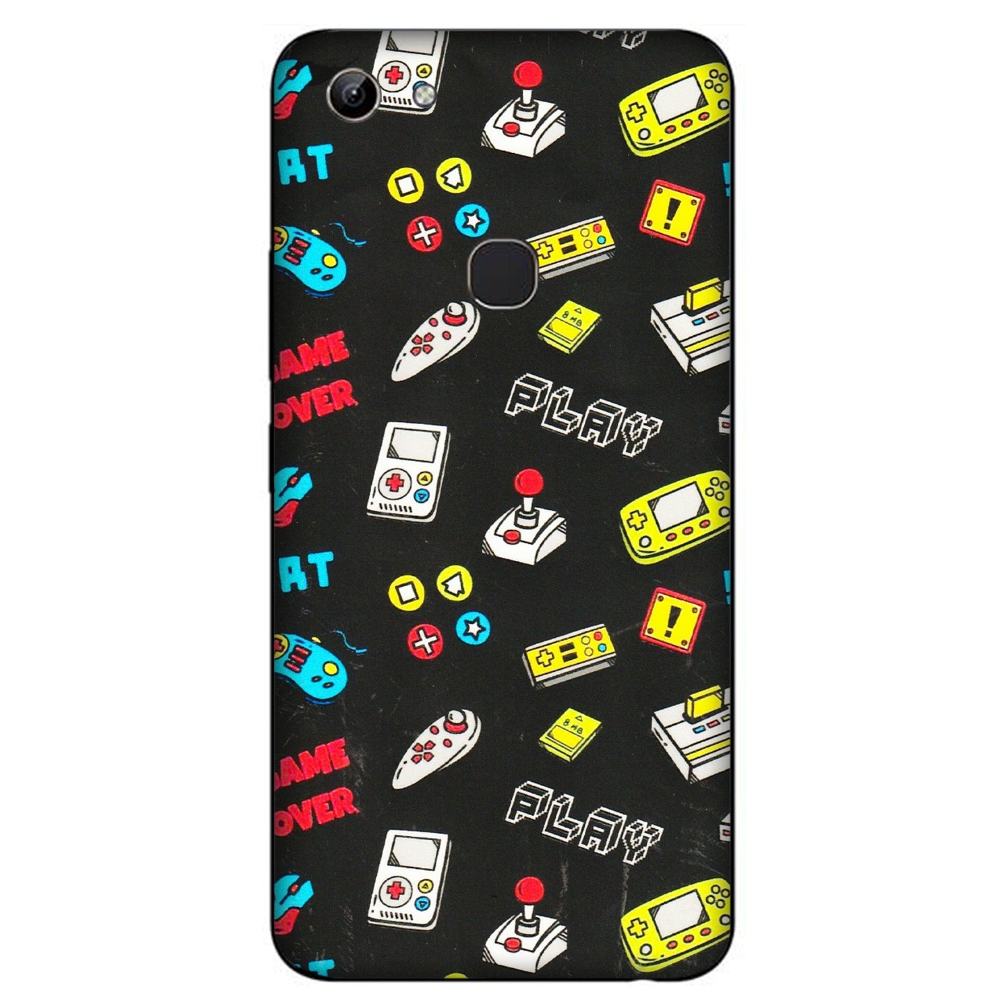 VIVO Y Series Phone Skins (All Models) - Gaming Doodles - 3D Embossed Finish (L-224) Vivo Y81