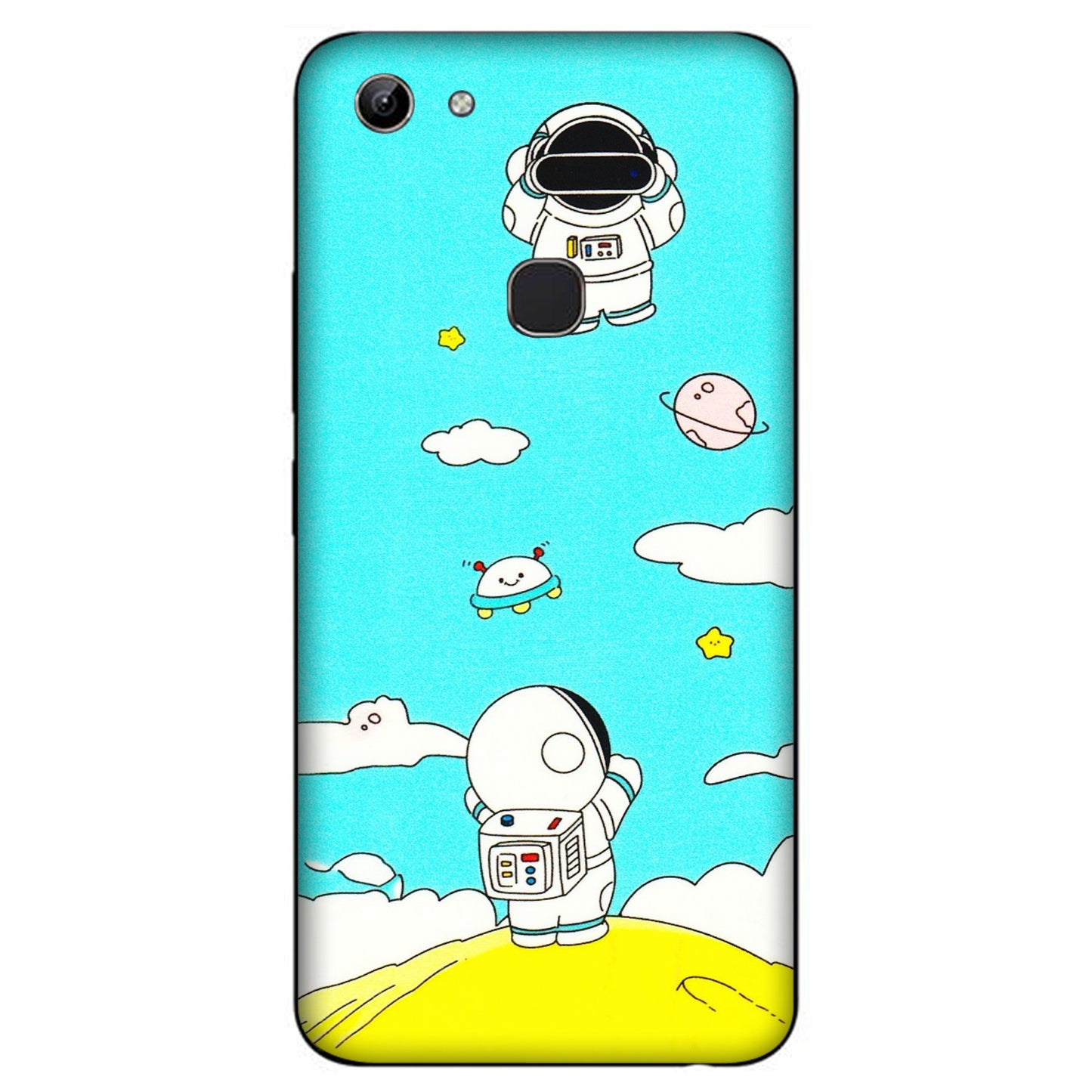 VIVO Y Series Phone Skins (All Models) - Blue Skies Astro Float - 3D Embossed Finish (L-230) Vivo Y81