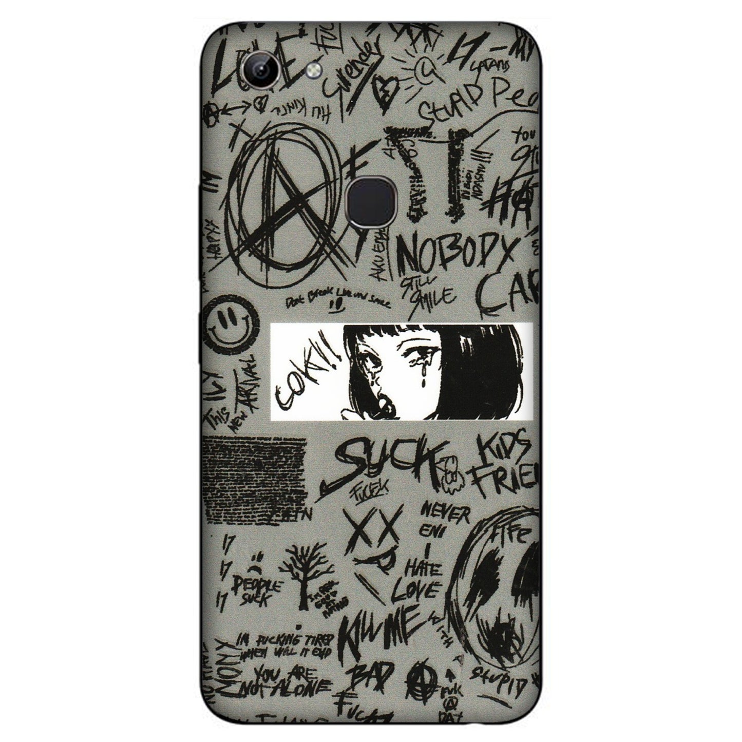 VIVO Y Series Phone Skins (All Models) - Never Have Love Anime - 3D Embossed Finish (L-260) Vivo Y81