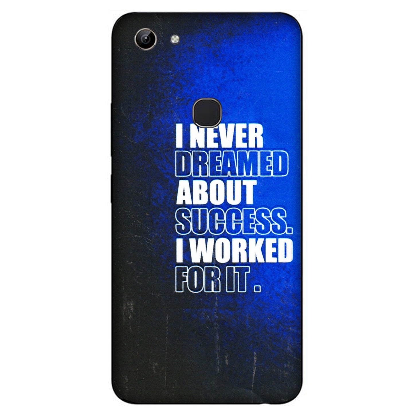 VIVO Y Series Phone Skins (All Models) - I Never Dreamed About Success - 3D Embossed Finish (L-283) Vivo Y81