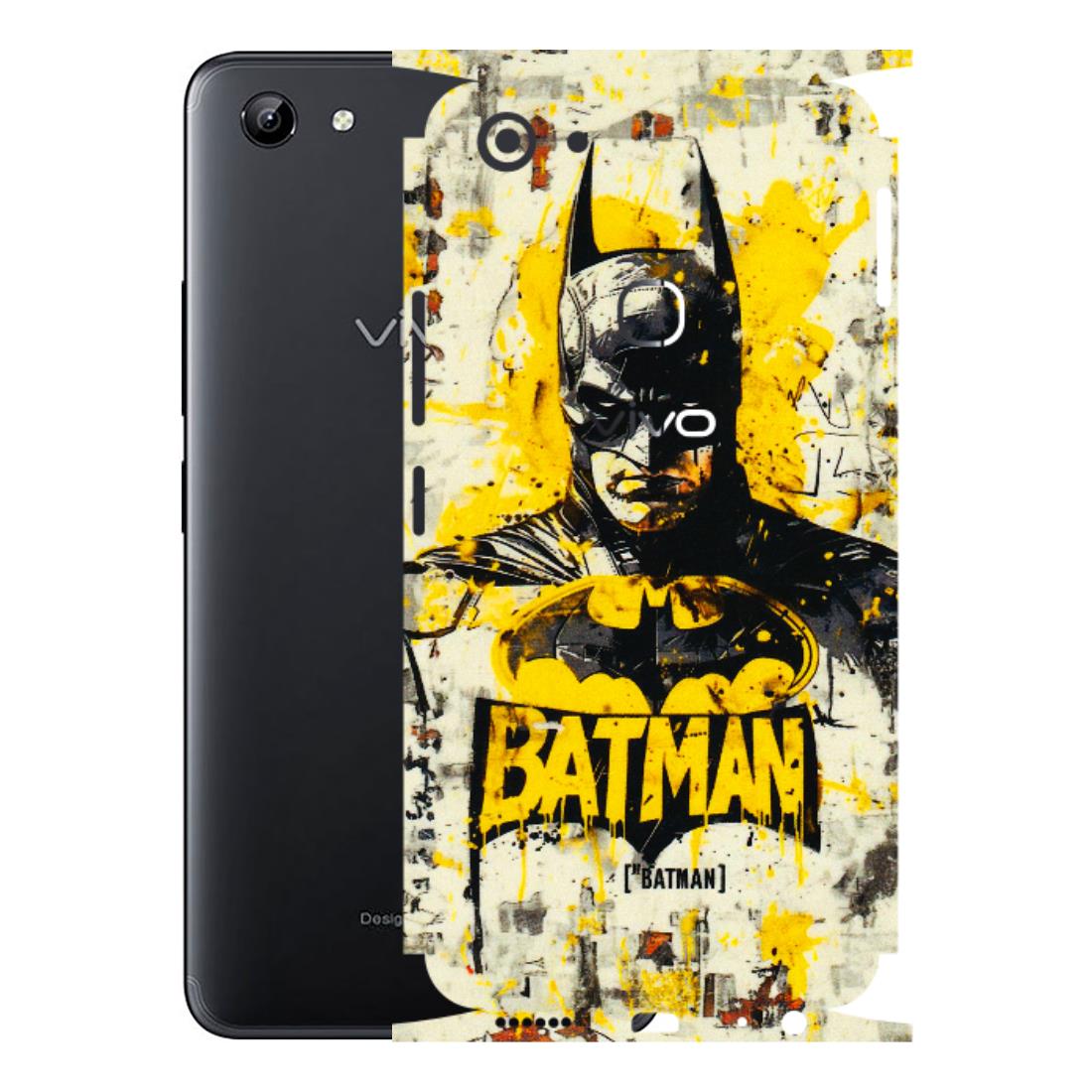 VIVO Y Series Phone Skins (All Models) - Batman Yellow BT - 3D Embossed Finish (L-304) Vivo Y81