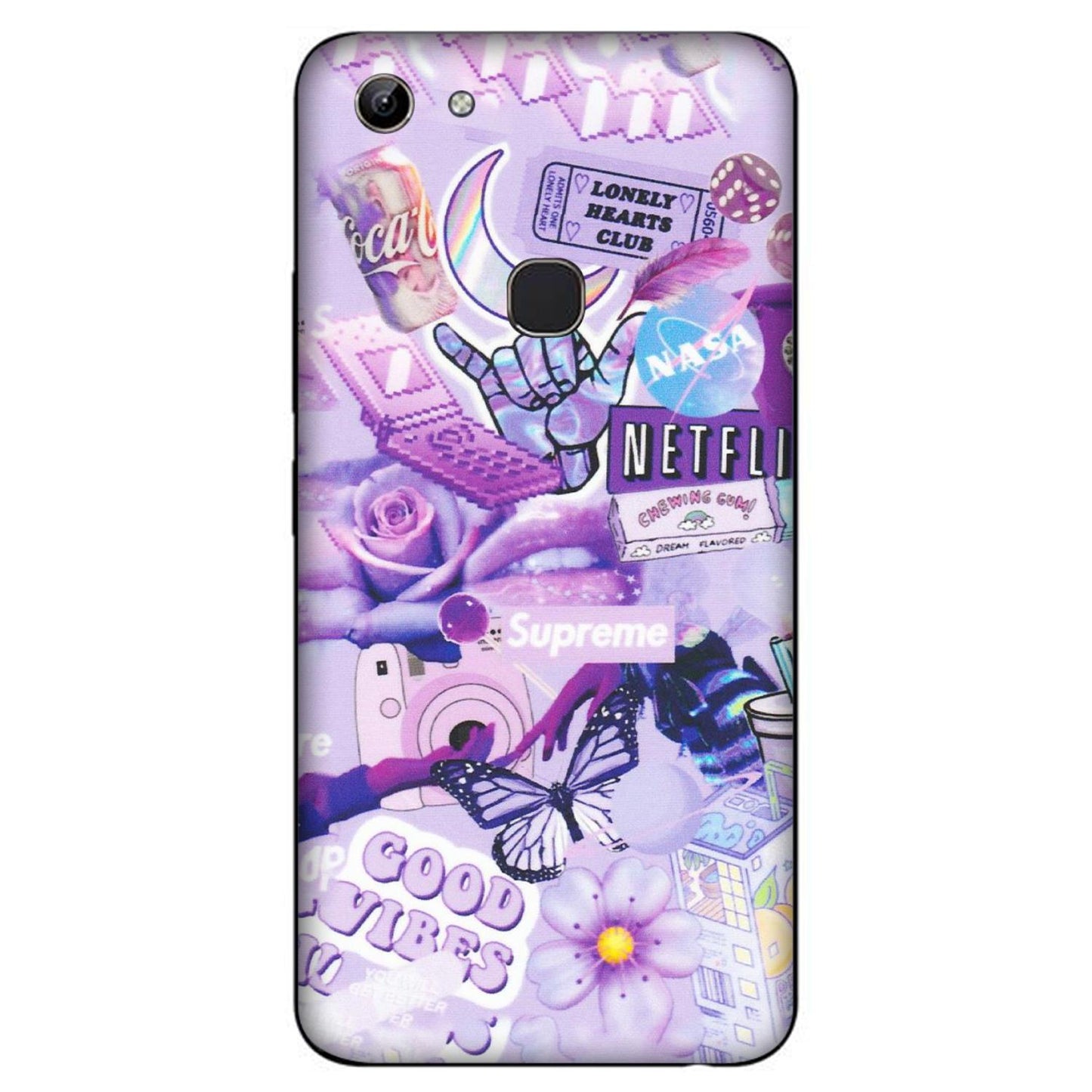 VIVO Y Series Phone Skins (All Models) - Supreme Purple Magic - Matte Finish (M-88) Vivo Y81