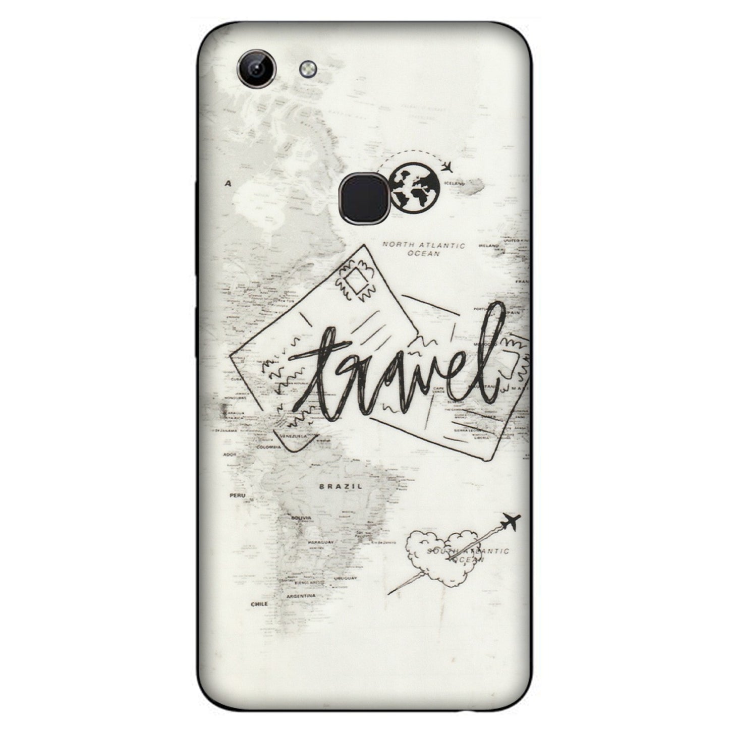 VIVO Y Series Phone Skins (All Models) - Travel Ticket - Transparent Finish (T-06) Vivo Y81