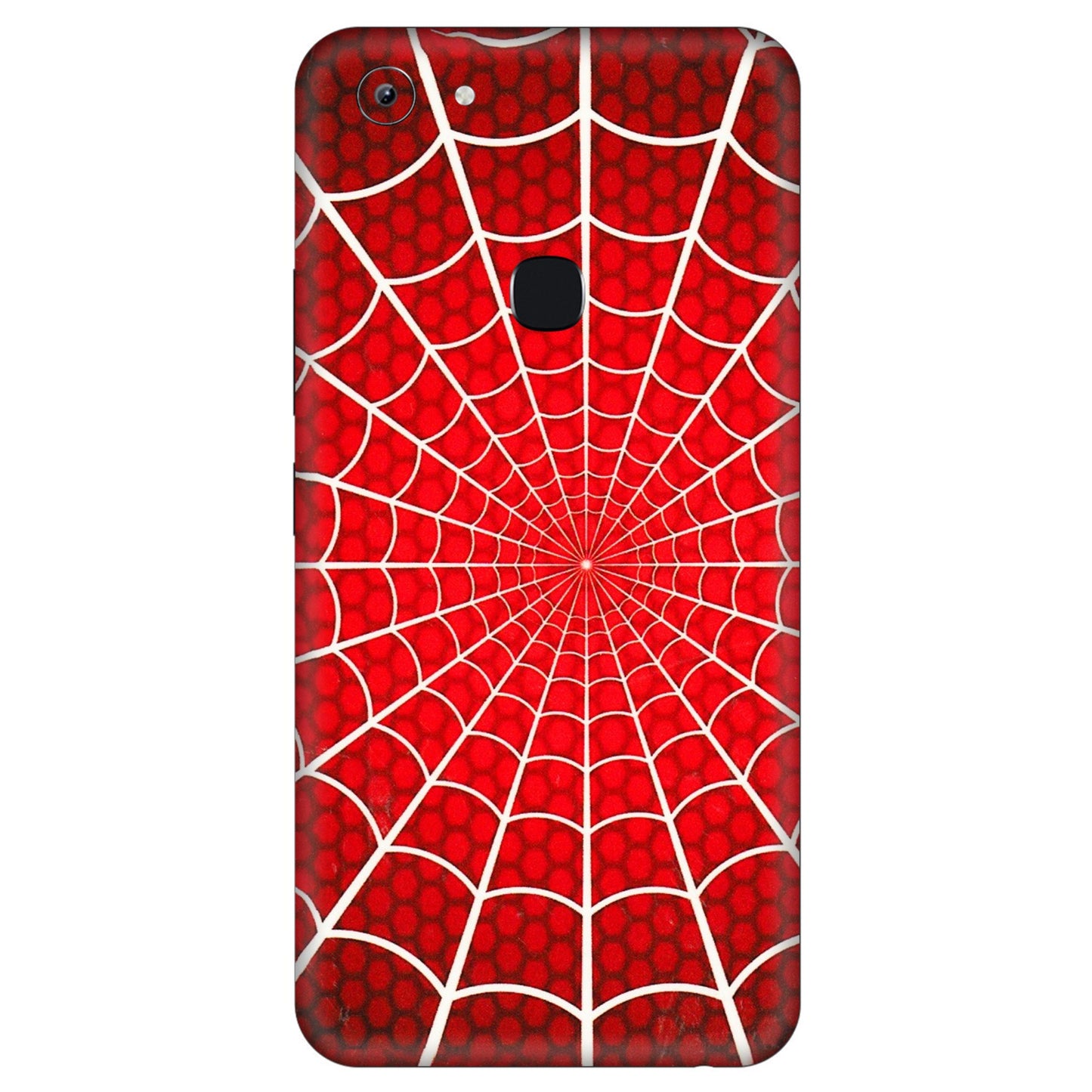VIVO Y Series Phone Skins (All Models) - Classic Spidey Web - 3D Embossed Finish (L-115) Vivo Y83