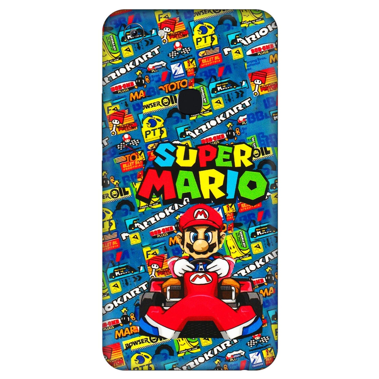 VIVO Y Series Phone Skins (All Models) - Super Mario Kart - 3D Embossed Finish (L-140) Vivo Y83