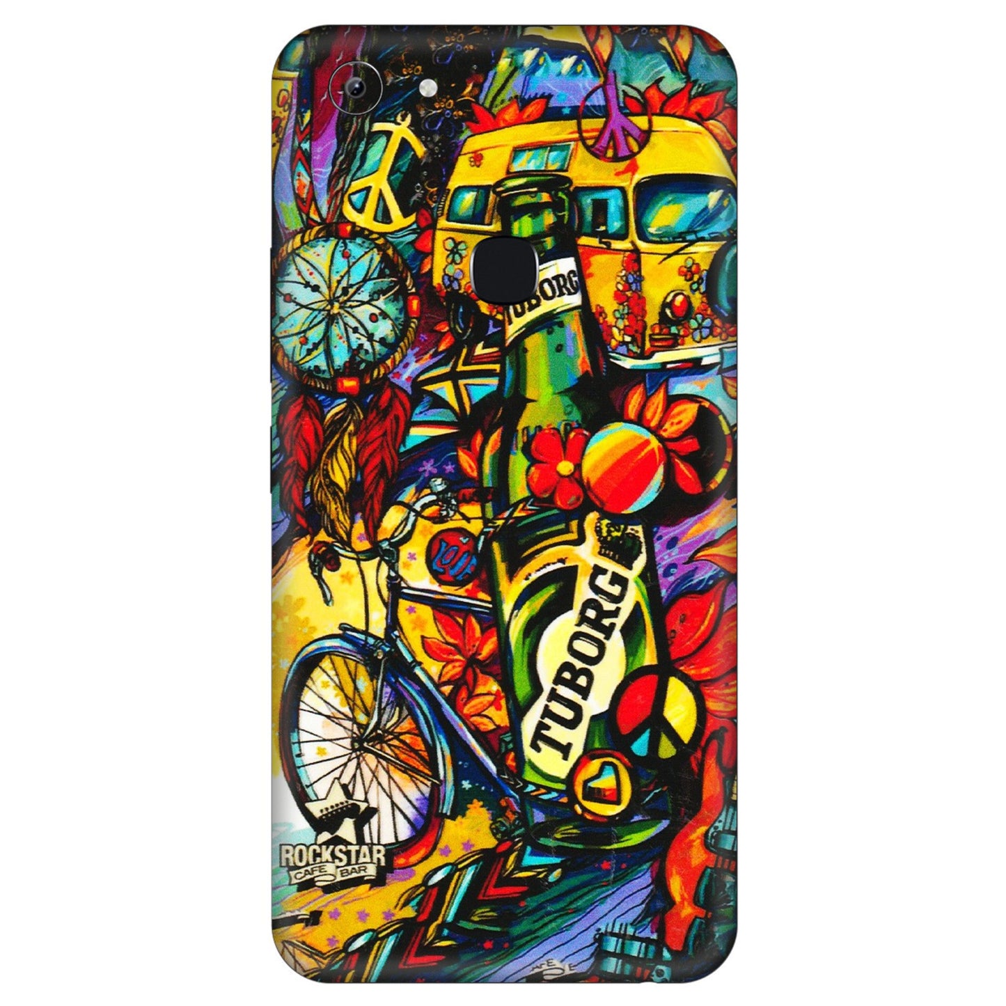 VIVO Y Series Phone Skins (All Models) - Cool Beer Bottle - 3D Embossed Finish (L-193) Vivo Y83