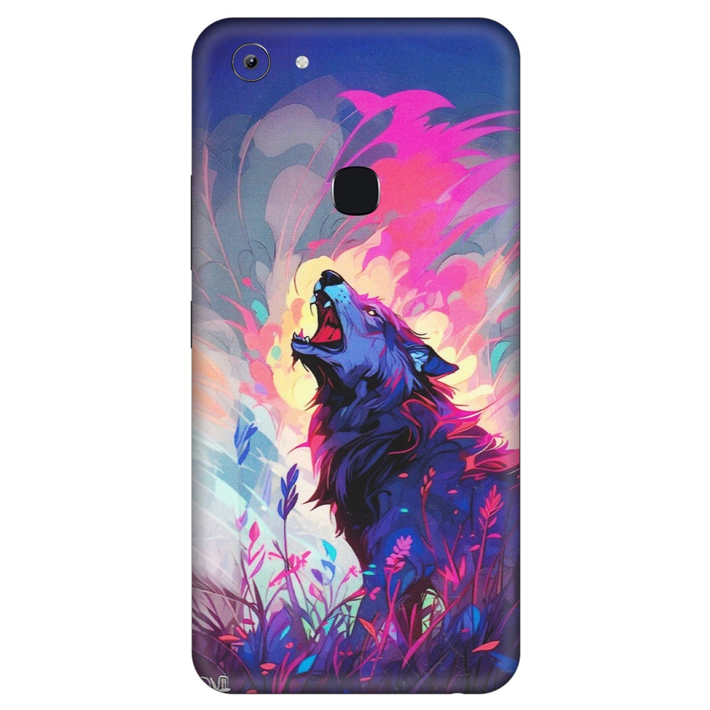 VIVO Y Series Phone Skins (All Models) - New Wild Wolf Abstract - Matte Finish (M-125) Vivo Y83