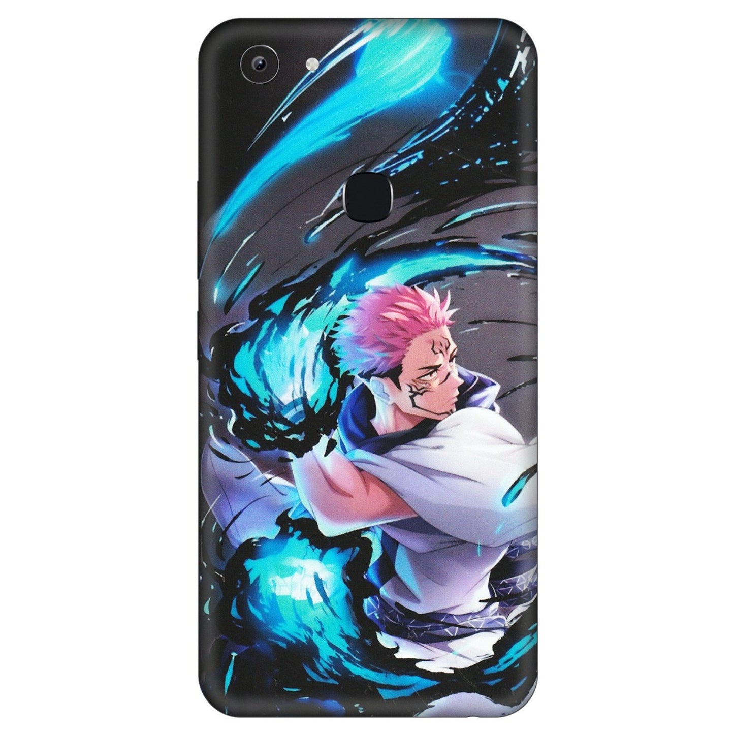 VIVO Y Series Phone Skins (All Models) - New Jujutsu Kaisen Grey Blue Anime - Matte Finish (M-127) Vivo Y83