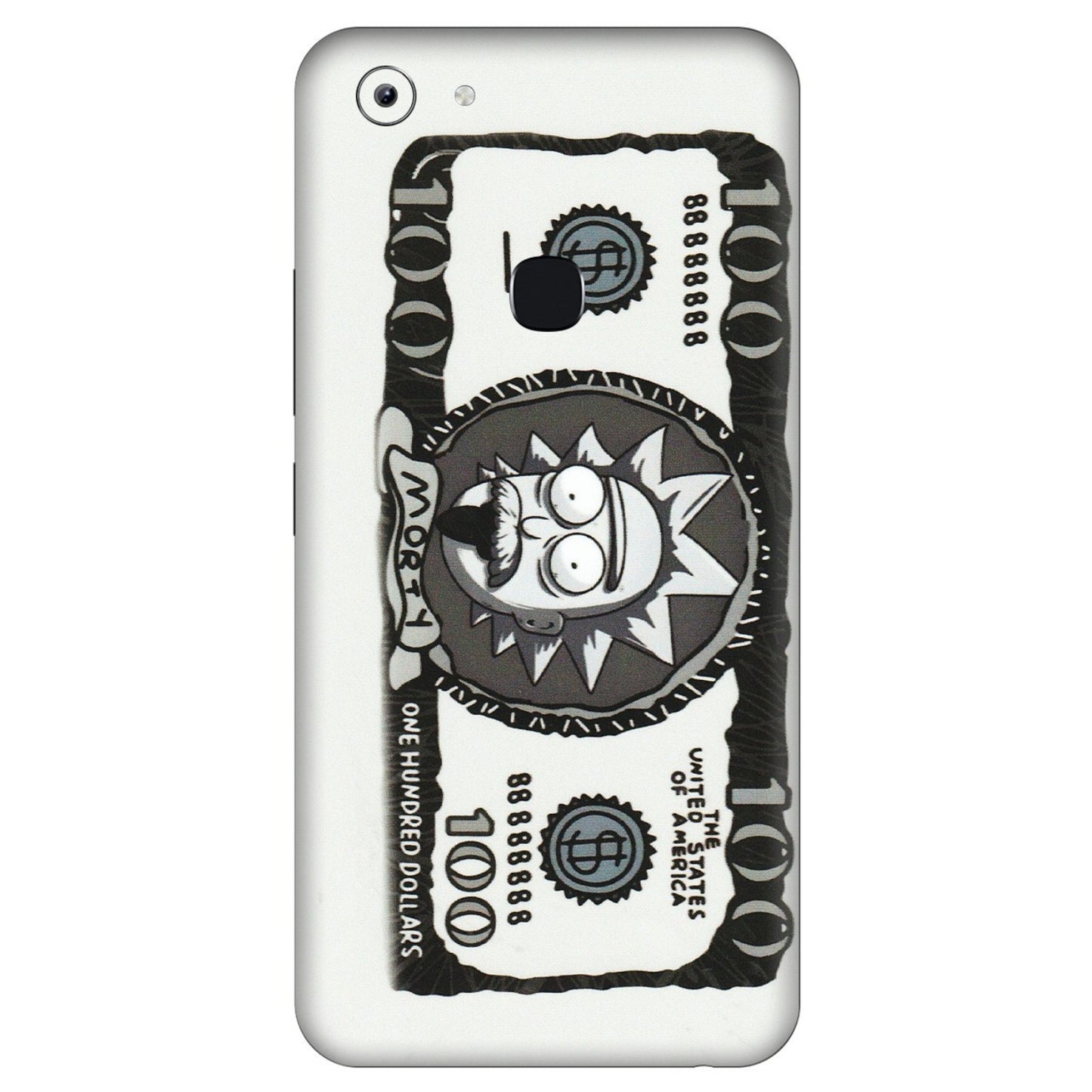 VIVO Y Series Phone Skins (All Models) - Rick And Morty Hundred Dollar Anime - Matte Finish (M-161) Vivo Y83