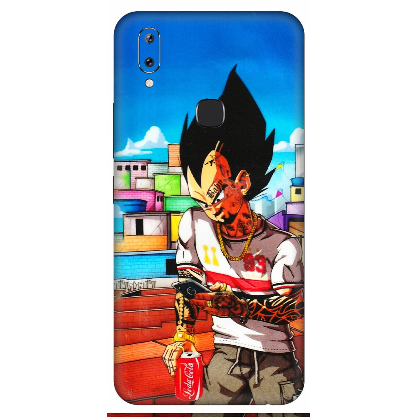 VIVO Y Series Phone Skins (All Models) - Vegeta - 3D Embossed Finish (L-136) Vivo Y83 Pro