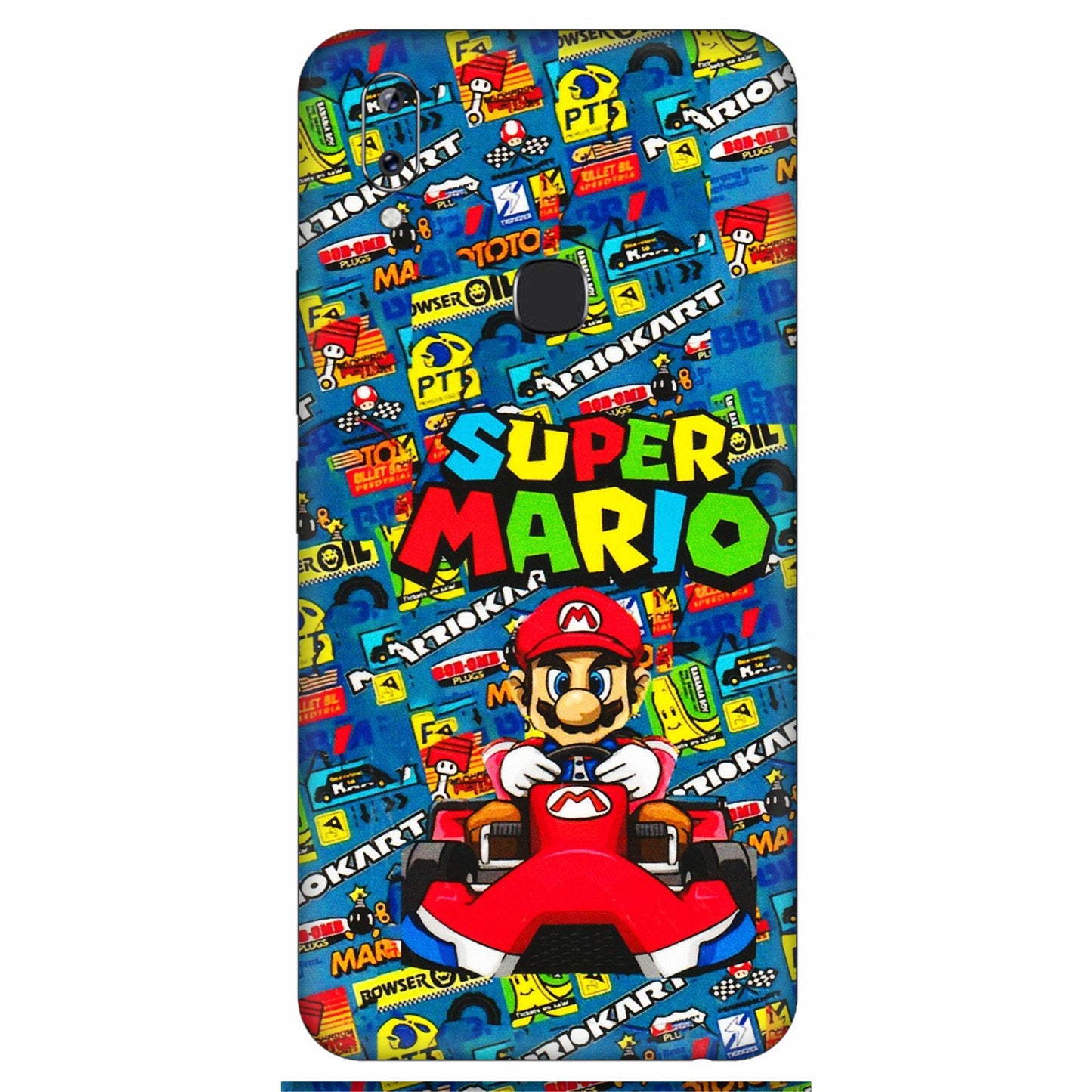 VIVO Y Series Phone Skins (All Models) - Super Mario Kart - 3D Embossed Finish (L-140) Vivo Y83 Pro