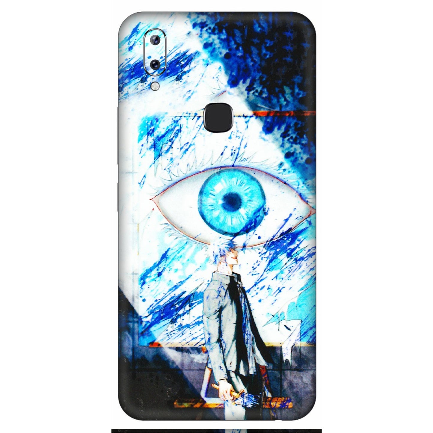 VIVO Y Series Phone Skins (All Models) - Gojo Satoru evil eye - 3D Embossed Finish (L-239) Vivo Y83 Pro