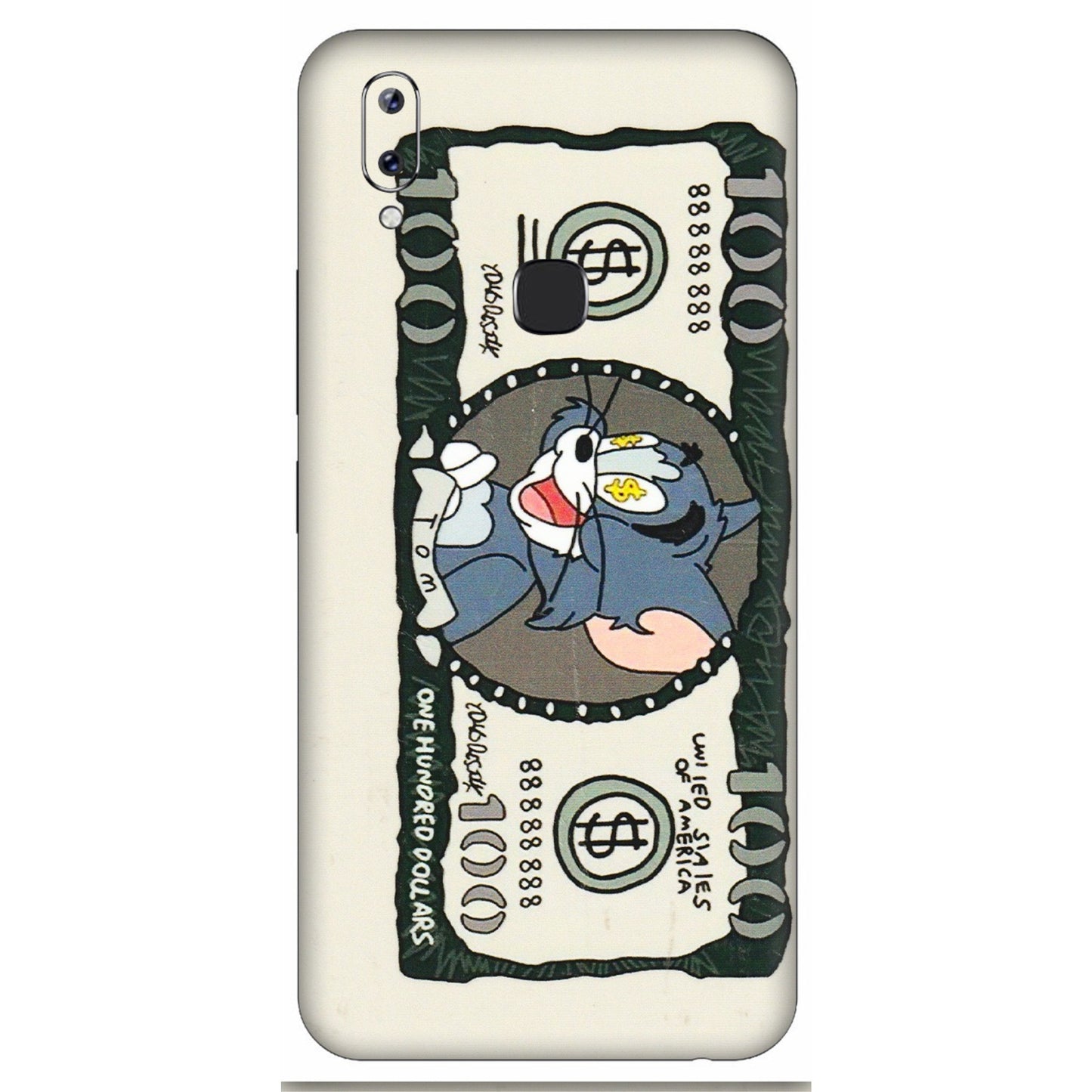 VIVO Y Series Phone Skins (All Models) - Tom Hundred Dollar - 3D Embossed Finish (L-324) Vivo Y83 Pro