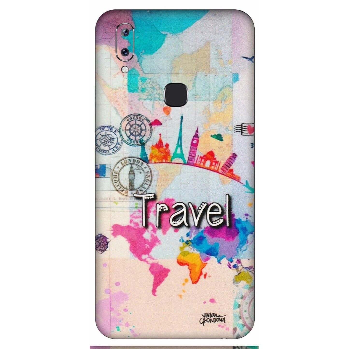 VIVO Y Series Phone Skins (All Models) - Travel The Wonders - Matte Finish (M-108) Vivo Y83 Pro
