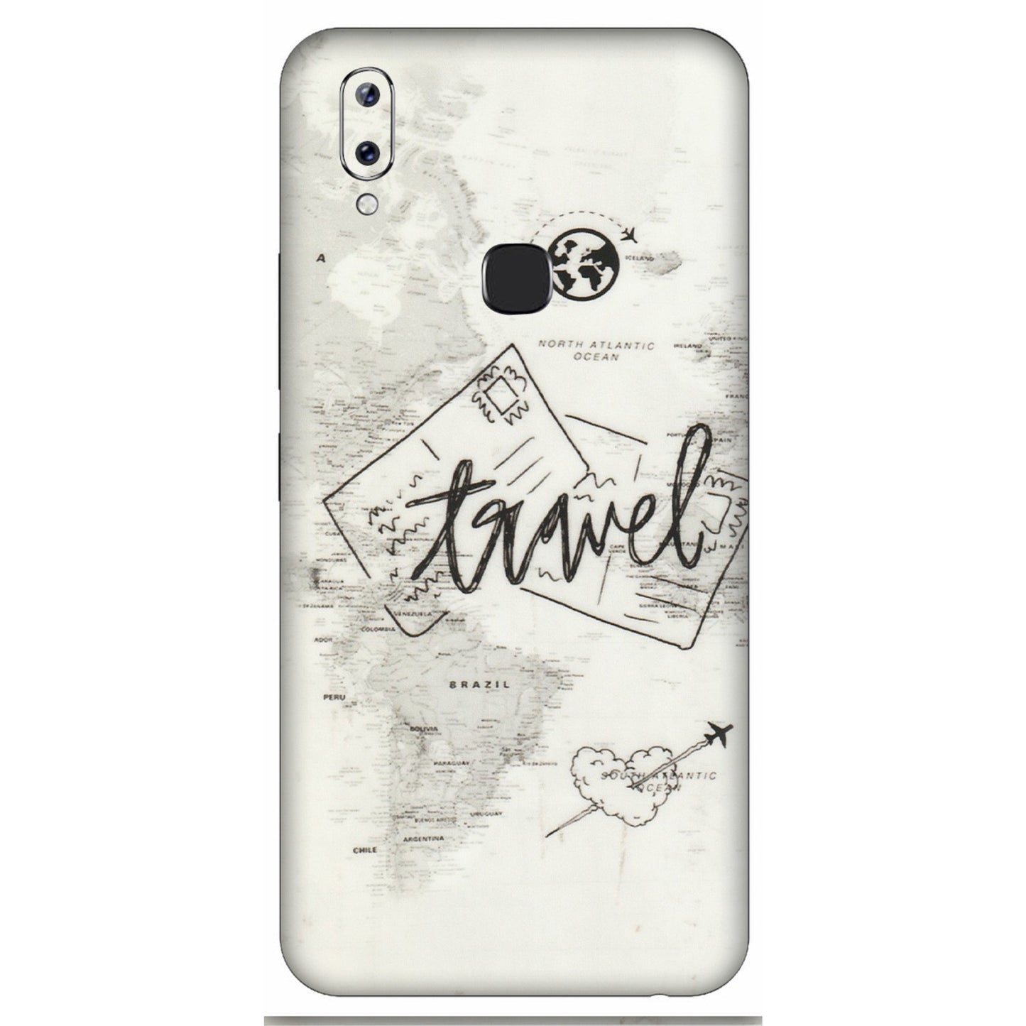VIVO Y Series Phone Skins (All Models) - Travel Ticket - Transparent Finish (T-06) Vivo Y83 Pro