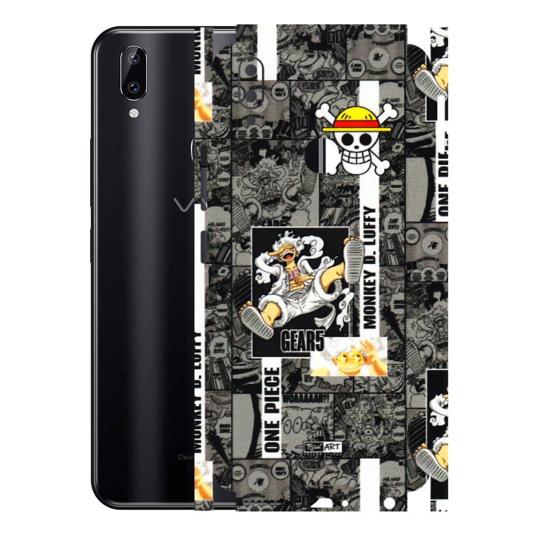 VIVO Y Series Phone Skins (All Models) - Cuffy Anime MonkeyCamic - 3D Embossed Finish (L-242) Vivo Y83 Pro