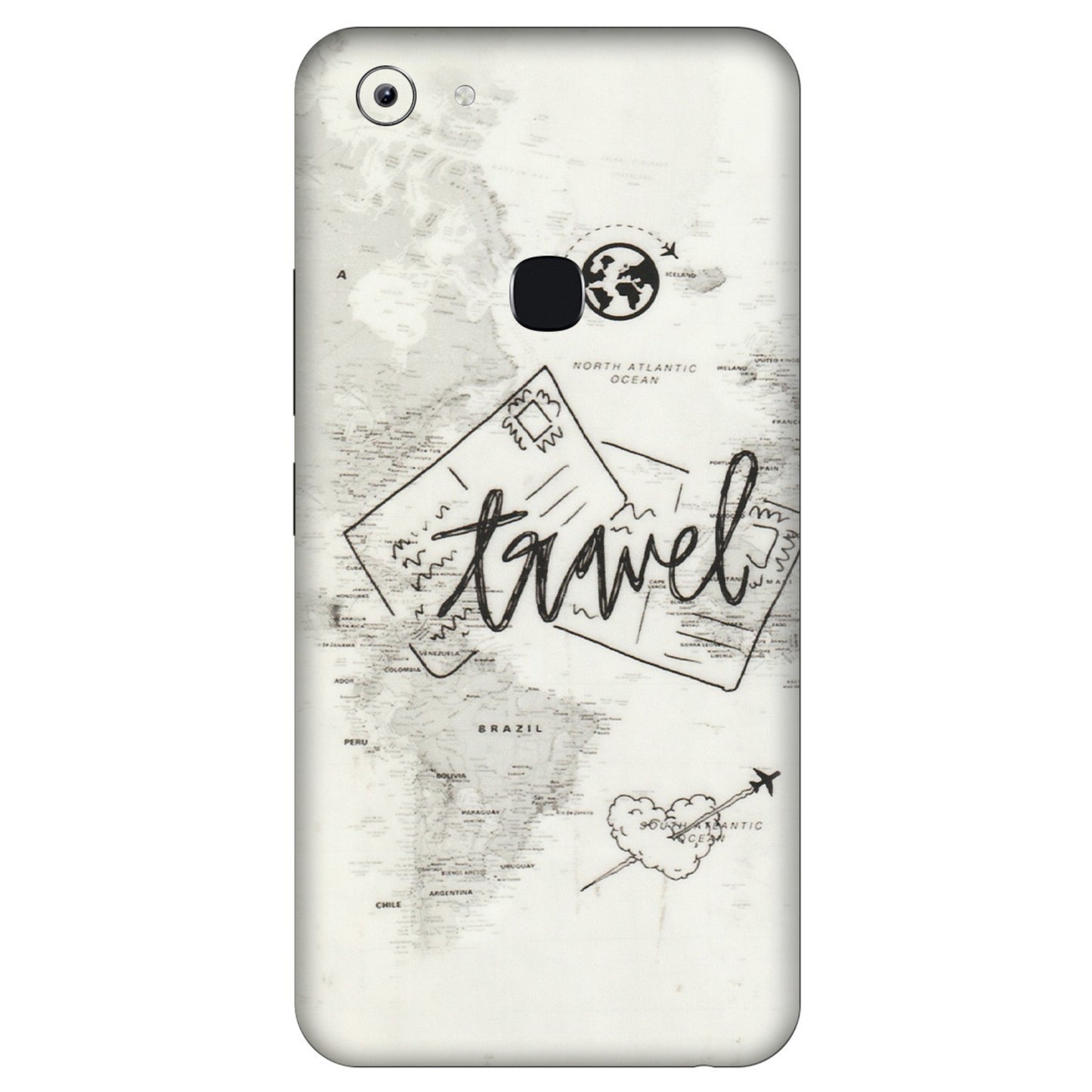VIVO Y Series Phone Skins (All Models) - Travel Ticket - Transparent Finish (T-06) Vivo Y83
