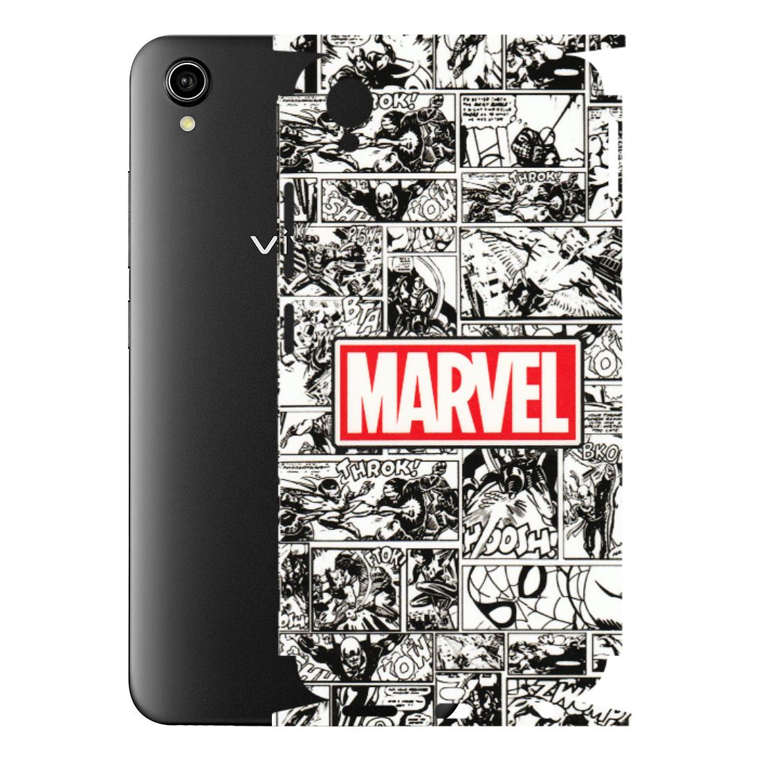 VIVO Y Series Phone Skins (All Models) - Marvel Comic - 3D Embossed Finish (L-171) Vivo Y90