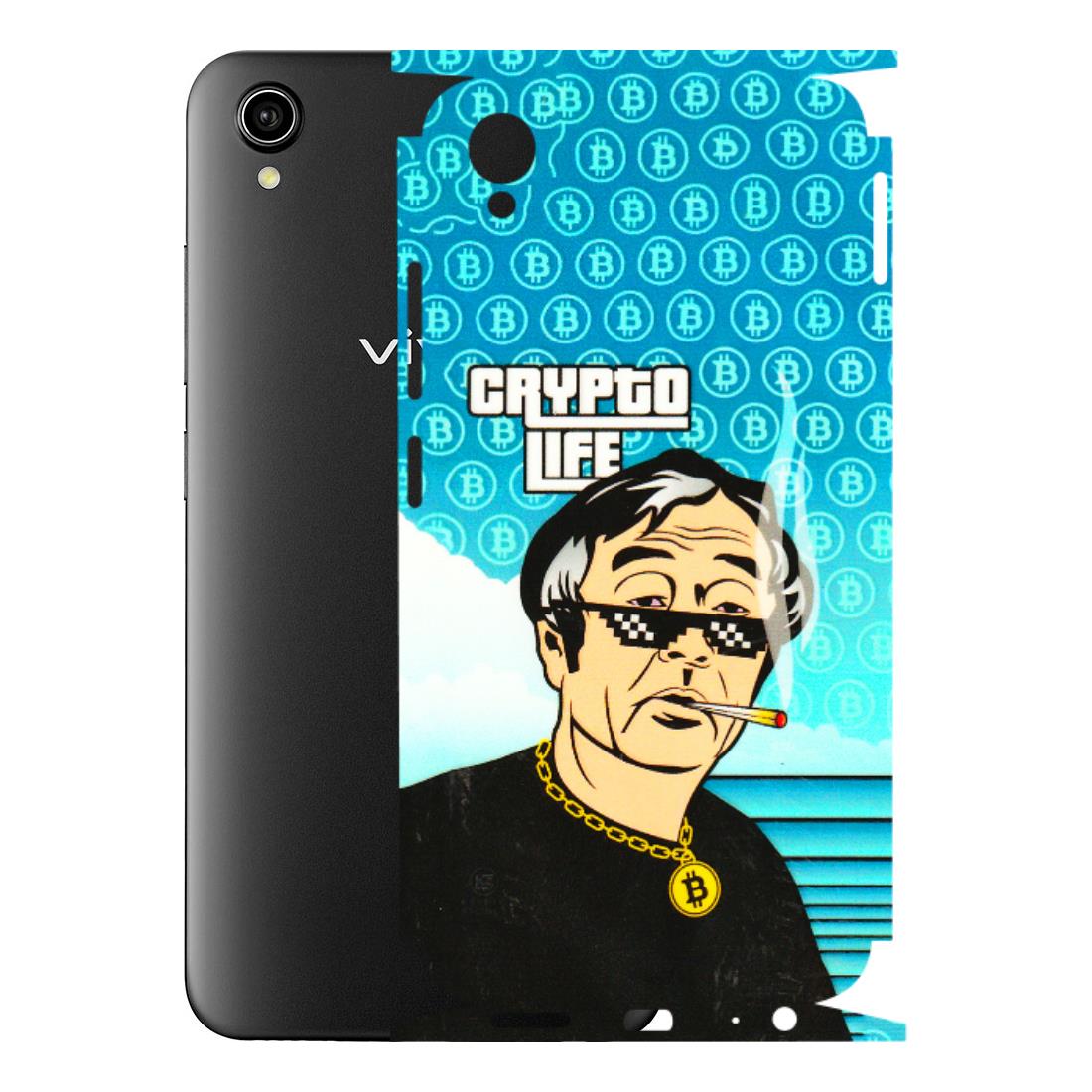 VIVO Y Series Phone Skins (All Models) - Crypto Thug Life - 3D Embossed Finish (L-179) Vivo Y90