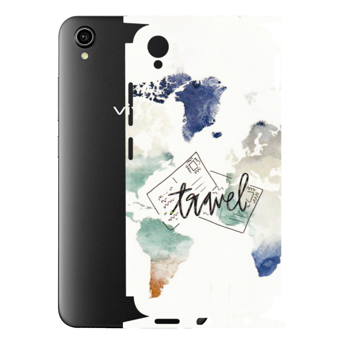 VIVO Y Series Phone Skins (All Models) - Travel The World - 3D Embossed Finish (L-232) Vivo Y90