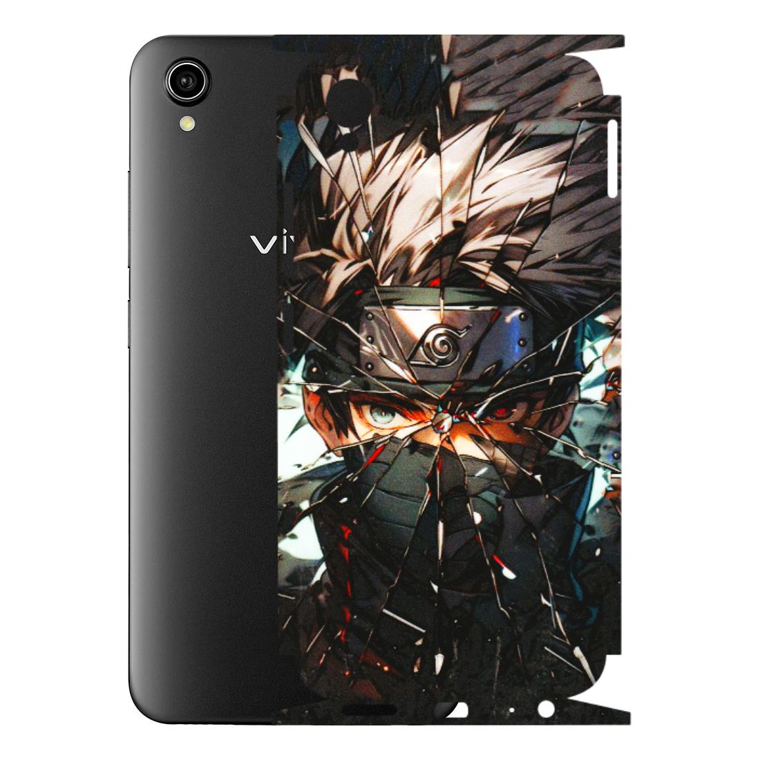 VIVO Y Series Phone Skins (All Models) - Kakashi Shattered Glass Effect - 3D Embossed Finish (L-237) Vivo Y90