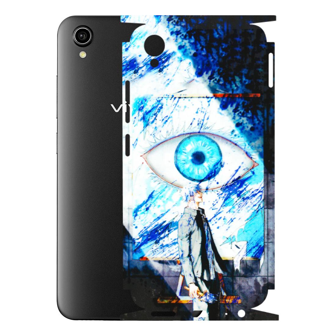 VIVO Y Series Phone Skins (All Models) - Gojo Satoru evil eye - 3D Embossed Finish (L-239) Vivo Y90