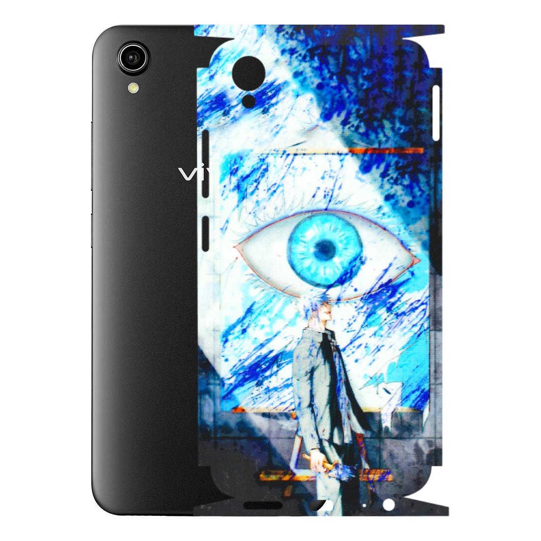 VIVO Y Series Phone Skins (All Models) - Anime Sea Blue Eye - 3D Embossed Finish (L-318) Vivo Y90