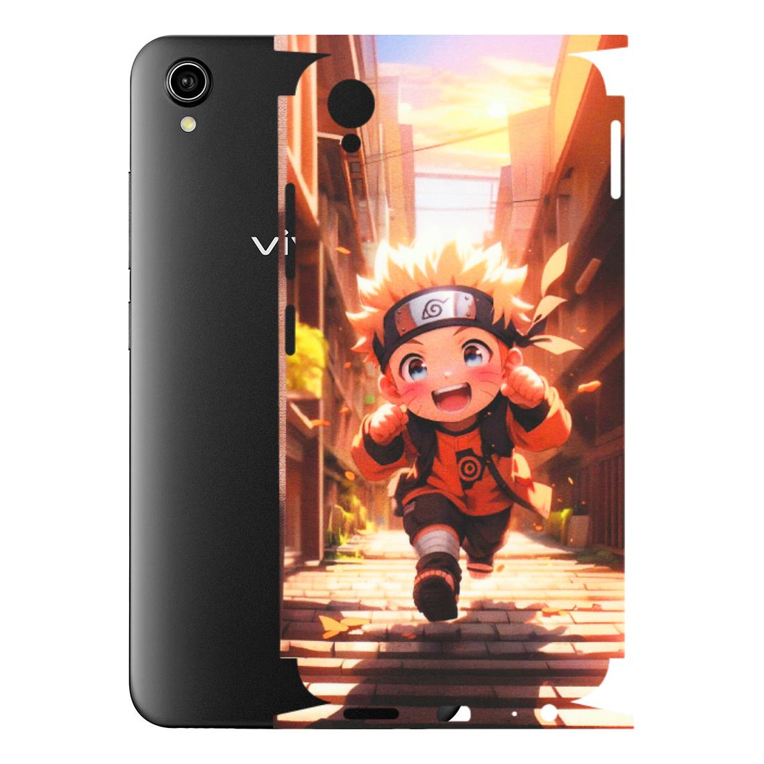 VIVO Y Series Phone Skins (All Models) - Naruto Cute Toon Running - Matte Finish (M-04) Vivo Y90