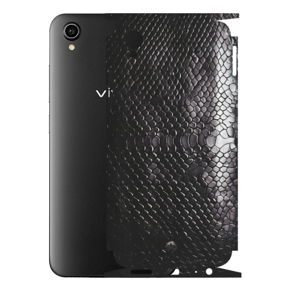 VIVO Y Series Phone Skins (All Models) - Black Snack Leather - Matte Finish (M-147) Vivo Y90